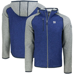 NFL New York Giants Cutter & Buck Mainsail Full-Zip Hooded Jacket