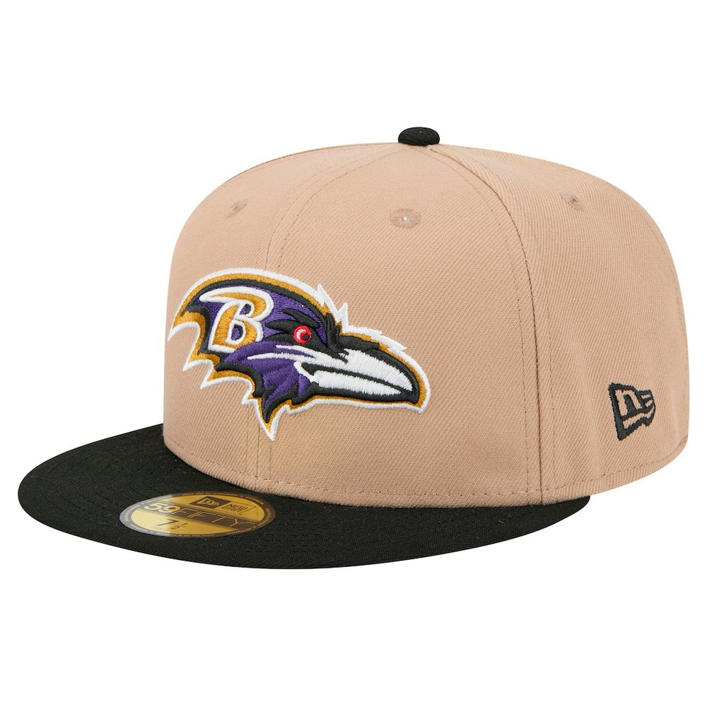 NFL Baltimore Ravens Logo Main 59FIFTY Fitted Hat