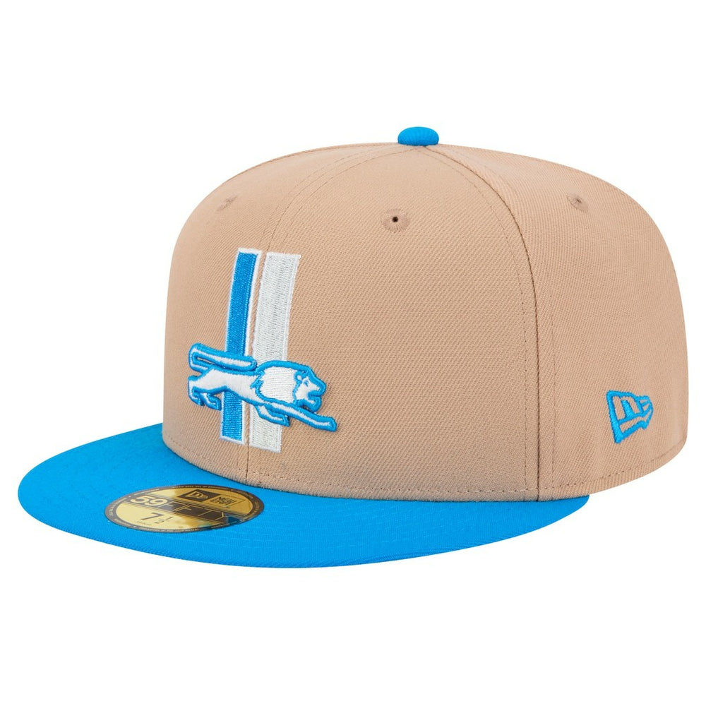 NFL Detroit Lions Throwback Logo Main 59FIFTY Fitted Hat