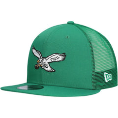 NFL Philadelphia Eagles Throwback Main Trucker 9FIFTY Snapback Hat
