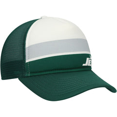 NFL New York Jets Youth Sport Night Color Block 9FORTY A-Frame Trucker Adjustable Hat
