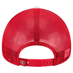 NFL San Francisco 49ers Youth Sport Night Color Block 9FORTY A-Frame Trucker Adjustable Hat