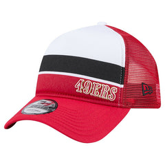 NFL San Francisco 49ers Preschool Sport Night Color Block 9FORTY A-Frame Trucker Adjustable Hat