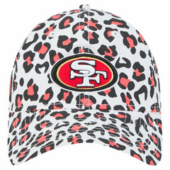 NFL San Francisco 49ers Girls Youth Active Leopard 9TWENTY Adjustable Hat