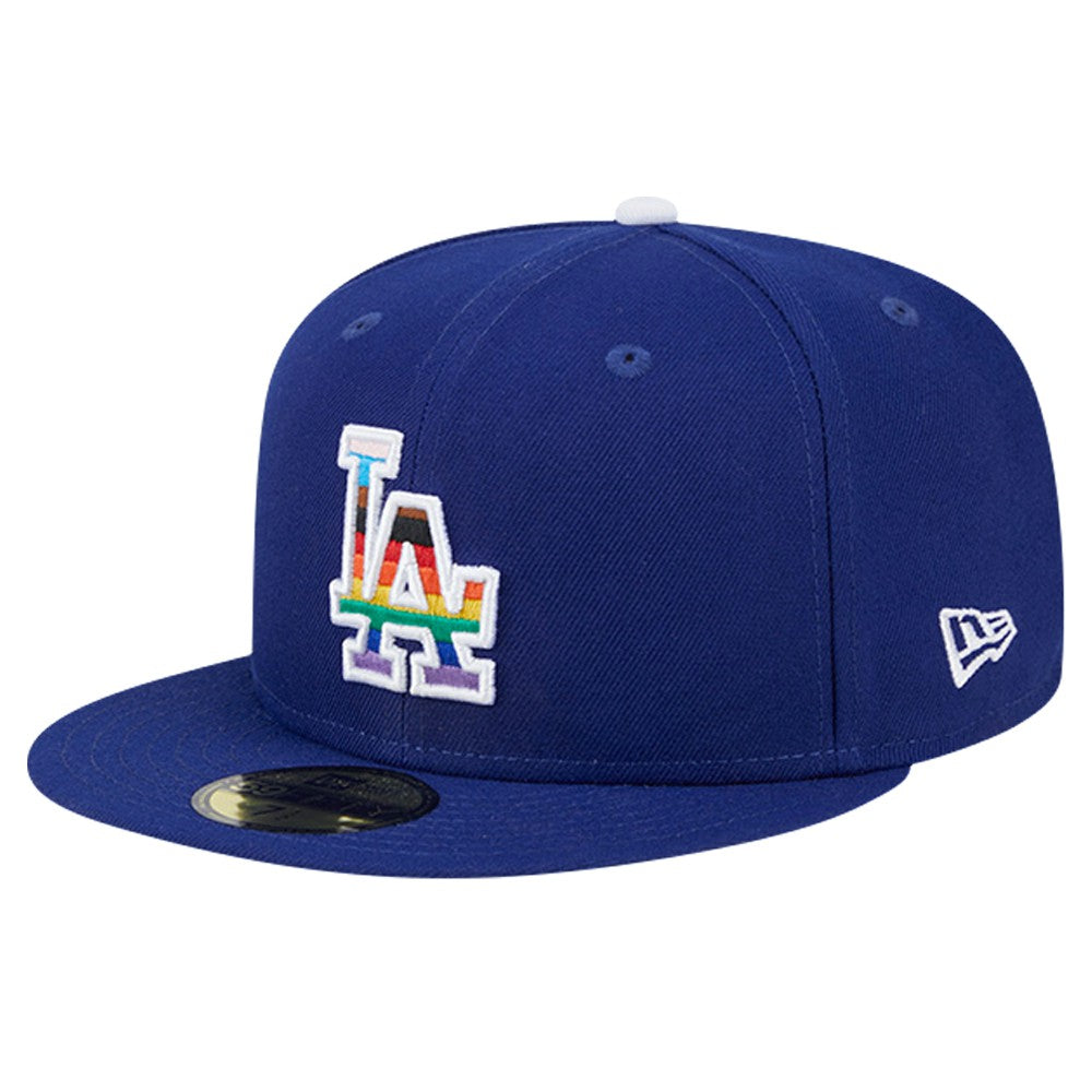 Los Angeles Dodgers 2024 Pride On Field 59FIFTY Fitted Hat - Royal | New Era