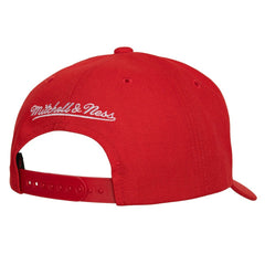 Detroit Red Wings Mitchell & Ness Team Ground Pro Adjustable Hat