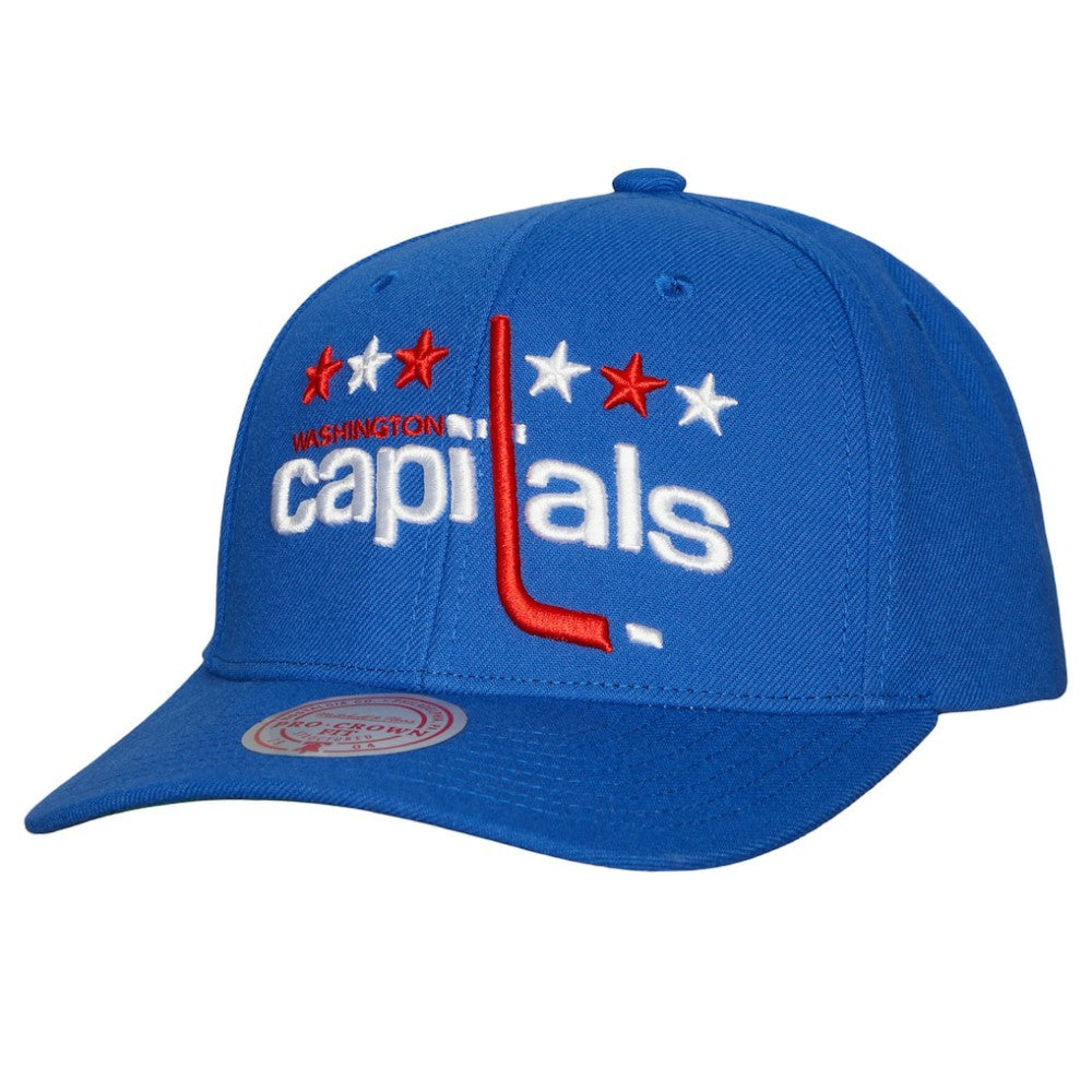 Washington Capitals Mitchell & Ness Team Ground Pro Adjustable Hat