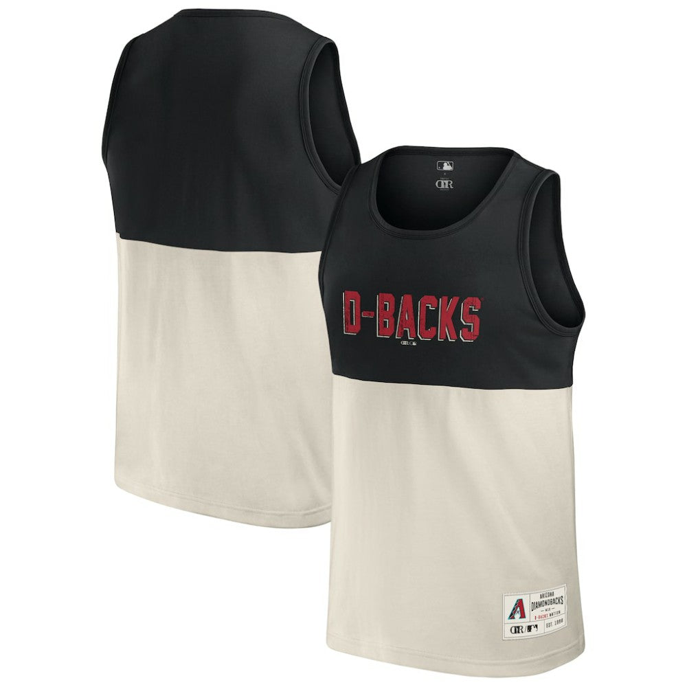 Arizona Diamondbacks Darius Rucker Collection Colorblock Tank Top - Black