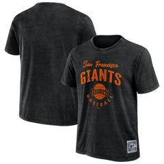 San Francisco Giants Darius Rucker Collection Cooperstown Collection Washed T-Shirt - Black