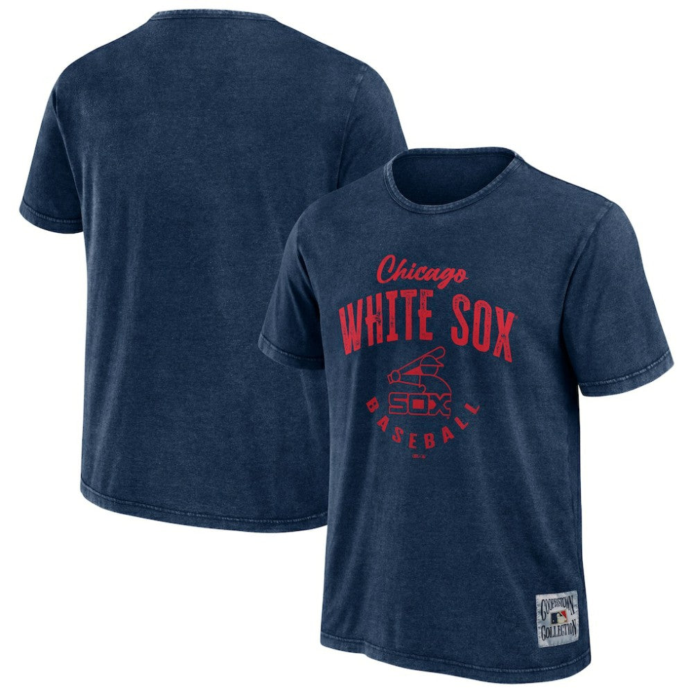 Chicago White Sox Darius Rucker Collection Cooperstown Collection Washed T-Shirt - Heather Navy