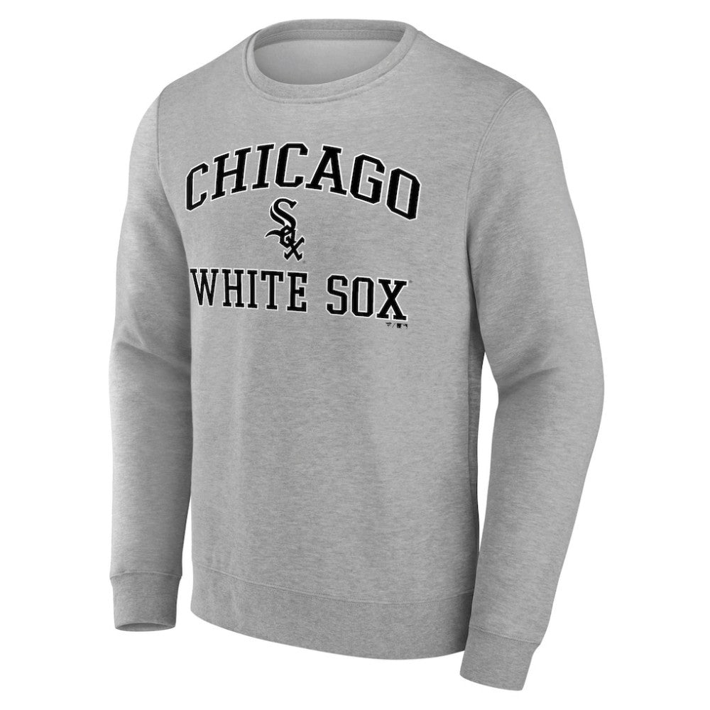 Chicago White Sox Heart & Soul Pullover Sweatshirt - Gray