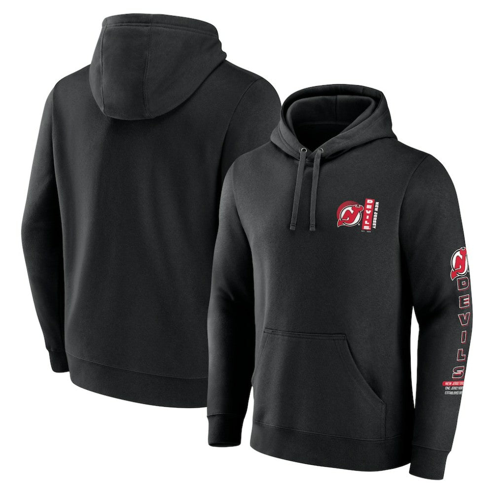 New Jersey Devils Fanatics Revolution Pullover Hoodie