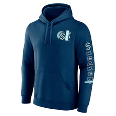Seattle Kraken Fanatics Revolution Pullover Hoodie