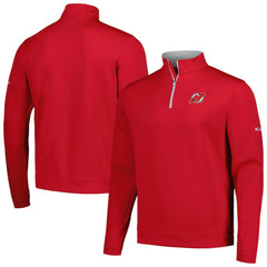 New Jersey Devils Columbia Wickham Hills Omni-Wick Quarter-Zip Jacket