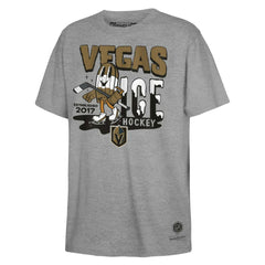 Vegas Golden Knights Mitchell & Ness Youth Ice Hockey T-Shirt