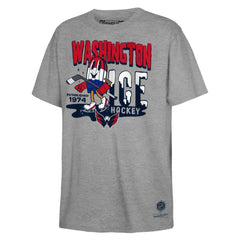 Washington Capitals Mitchell & Ness Youth Ice Hockey T-Shirt