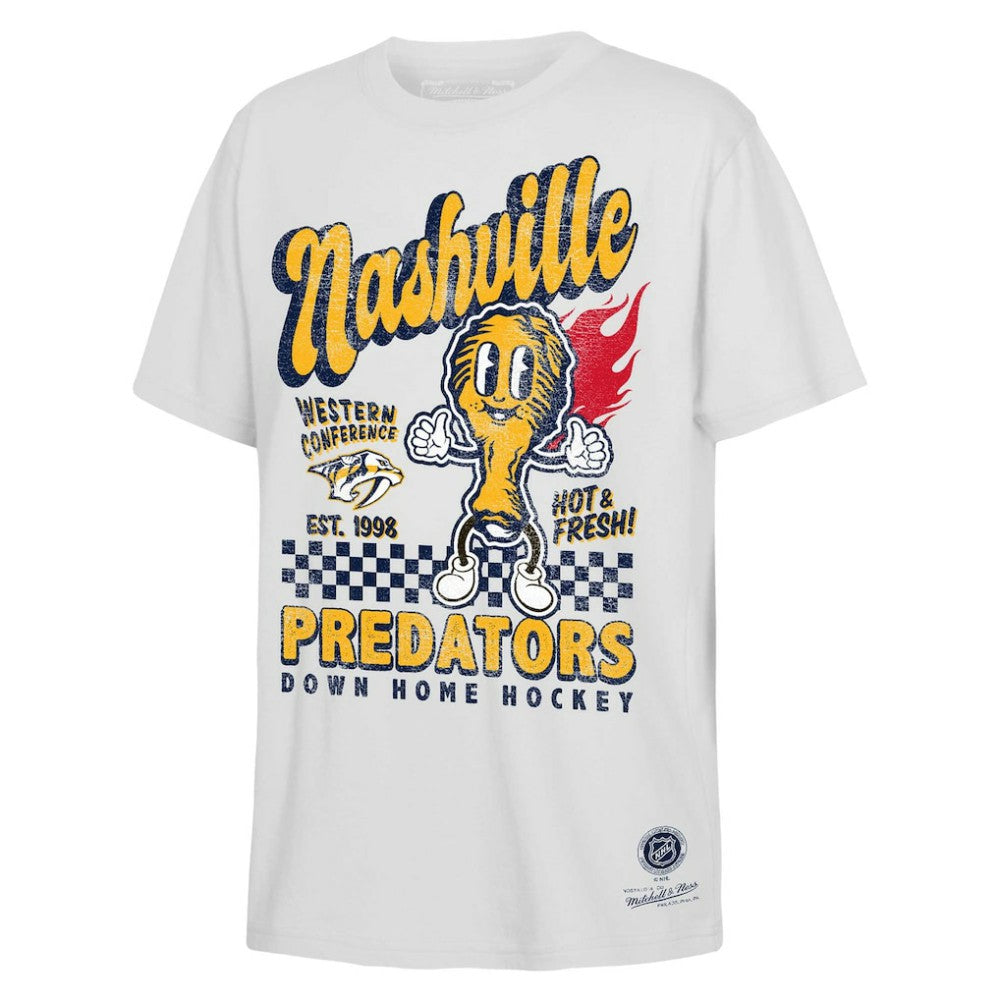 Nashville Predators Mitchell & Ness Youth Concession Stand T-Shirt