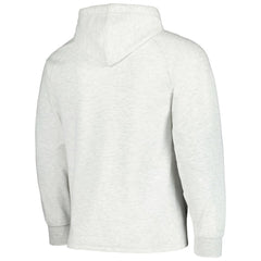 Chicago Bulls Softhand Raglan Tri-Blend Pullover Hoodie - Ash | Fanatics shop