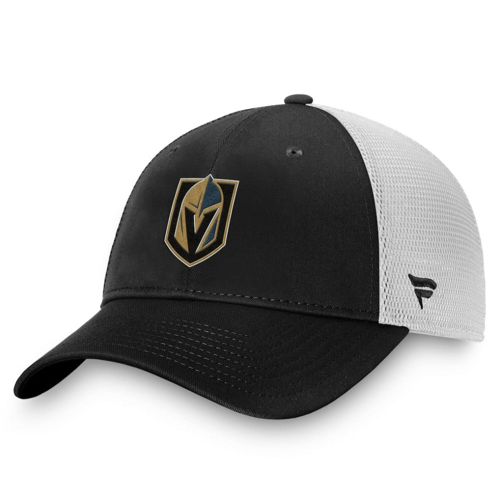 Vegas Golden Knights Fanatics Core Primary Logo Trucker Adjustable Hat