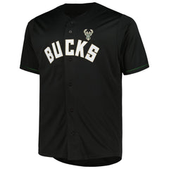 Milwaukee Bucks Profile Big & Tall Pop Jersey - Black on sale