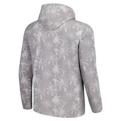 St. Louis Cardinals Tommy Bahama Palm Frenzy Hoodie Long Sleeve T-Shirt - Gray