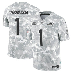 NFL Miami Dolphins Tua Tagovailoa 2024 Salute to Service Limited Jersey