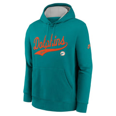 NFL Miami Dolphins Rewind Club Logo Pullover Hoodie