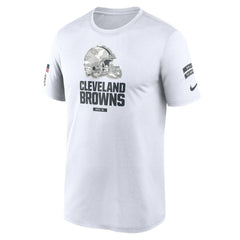 NFL Cleveland Browns 2024 Salute To Service Legend Performance T-Shirt