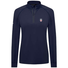 USWNT Levelwear Women's Kinetic Insignia Quarter-Zip Pullover / Soccer Outlet
