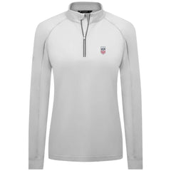 USWNT Levelwear Women's Kinetic Insignia Quarter-Zip Pullover / Soccer Outlet