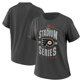 Philadelphia Flyers WEAR by Erin Andrews Women's 2024 NHL Stadium Series Boyfriend T-Shirt
