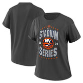 New York Islanders WEAR by Erin Andrews Women's 2024 NHL Stadium Series Boyfriend T-Shirt