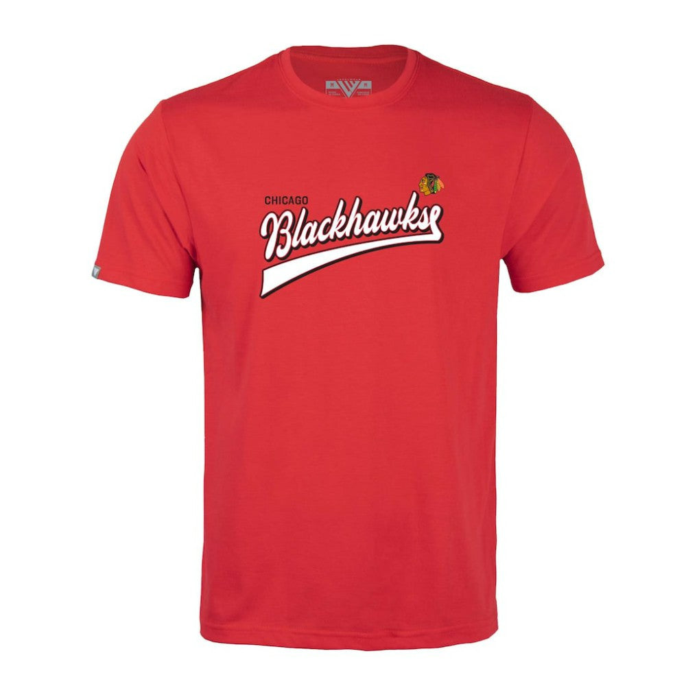 Chicago Blackhawks Levelwear Richmond Retro Script T-Shirt