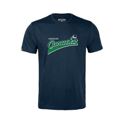 Vancouver Canucks Levelwear Youth Little Richmond Retro Script T-Shirt
