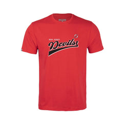 New Jersey Devils Levelwear Youth Little Richmond Retro Script T-Shirt