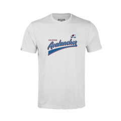 Colorado Avalanche Levelwear Youth Little Richmond Retro Script T-Shirt