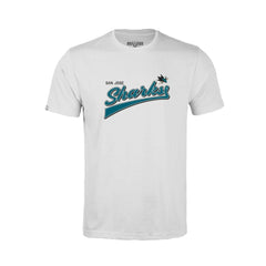 San Jose Sharks Levelwear Youth Little Richmond Retro Script T-Shirt