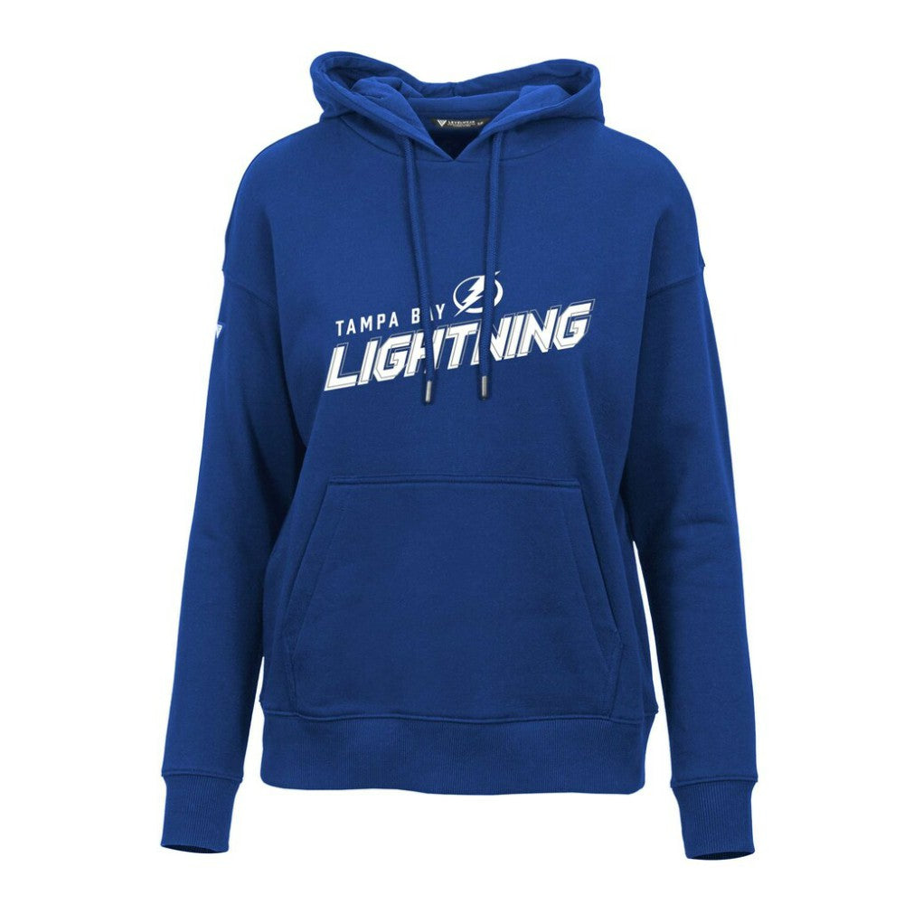 Tampa Bay Lightning Levelwear Women's Adorn Premier 2.0 Fleece Pullover Hoodie