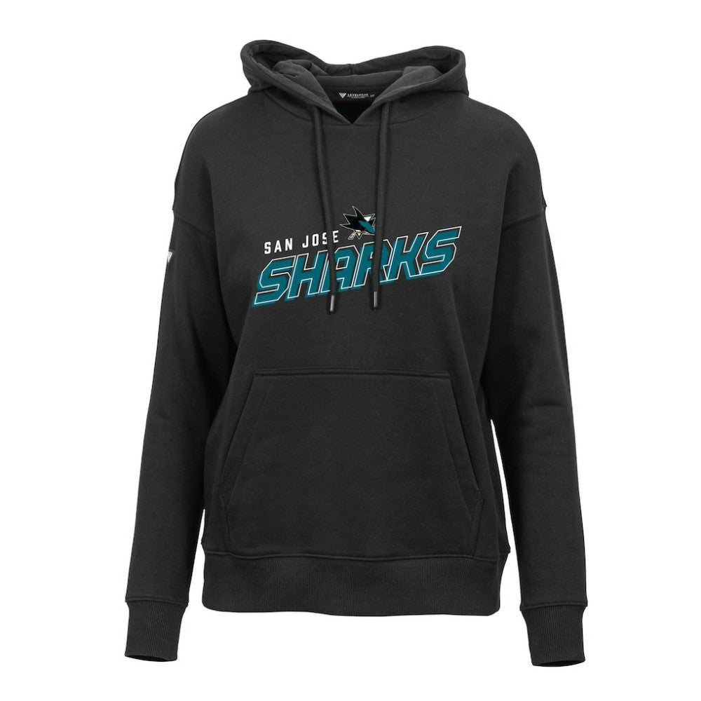 San Jose Sharks Levelwear Women's Adorn Premier 2.0 Fleece Pullover Hoodie