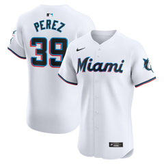 Eury Perez Miami Marlins Home Elite Player Jersey - White | Nike