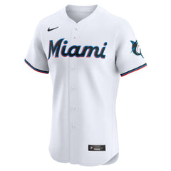 Eury Perez Miami Marlins Home Elite Player Jersey - White | Nike