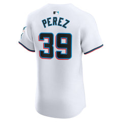 Eury Perez Miami Marlins Home Elite Player Jersey - White | Nike