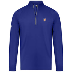 New York Mets Levelwear Theory Insignia Quarter-Zip Pullover - Royal