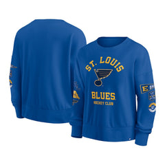 St. Louis Blues Fanatics Women's Go Team Pullover Sweatshirt