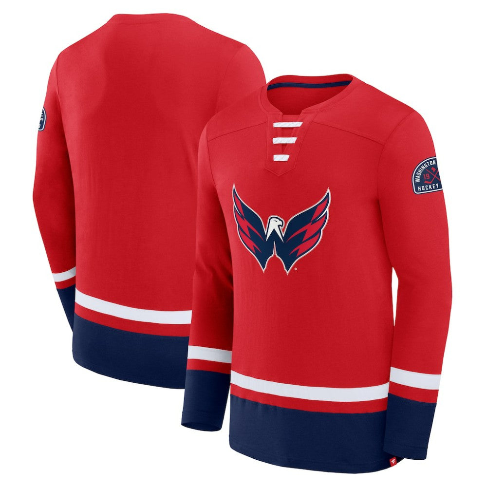 Washington Capitals Fanatics High Point Long Sleeve T-Shirt