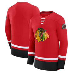 Chicago Blackhawks Fanatics High Point Long Sleeve T-Shirt