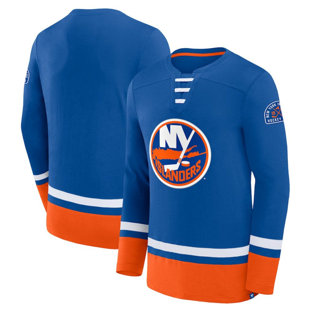 New York Islanders Fanatics High Point Long Sleeve T-Shirt