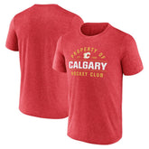 Calgary Flames Fanatics Property Of T-Shirt
