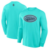 Seattle Kraken Fanatics Rewind Long Sleeve T-Shirt