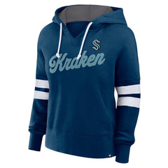 Seattle Kraken Fanatics Women's Oversized Seize Pullover Hoodie